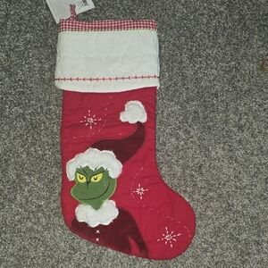 Pottery Barn Kids Red and White Christmas Stocking